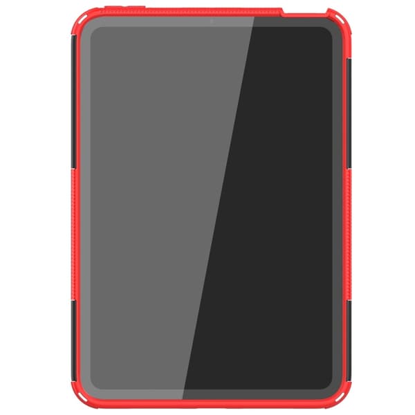 iPad Mini 2024/2021 Skal Rugged Kickstand Armor Röd