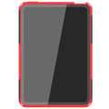 Miniatyrbild 3 av 6: iPad Mini 2024/2021 Skal Rugged Kickstand Armor Röd