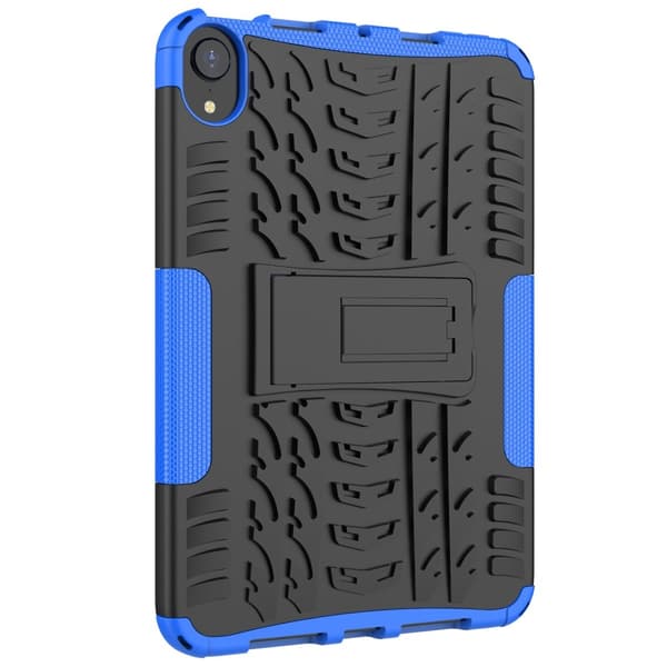iPad Mini 2024/2021 Skal Rugged Kickstand Armor Blå