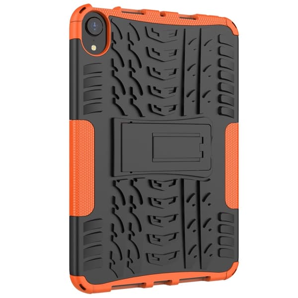 iPad Mini 2024/2021 Skal Rugged Kickstand Armor Orange
