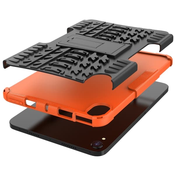 iPad Mini 2024/2021 Skal Rugged Kickstand Armor Orange