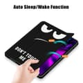 Miniatyrbild 5 av 5: iPad Pro 12.9 (2020/2021) - Tri-Fold Fodral Med Pennhållare - Dont Touch Me