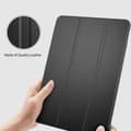 Miniatyrbild 2 av 5: iPad Pro 12.9 (2021) - Tri-Fold Läder Fodral - Ljus Blå