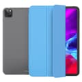 Miniatyrbild 1 av 5: iPad Pro 12.9 (2021) - Tri-Fold Läder Fodral - Ljus Blå