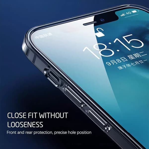 iPhone 12 / 12 Pro - MagSafe Akryl + TPU Skal - Transparent