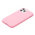 Miniatyrbild 2 av 4: iPhone 12 / 12 Pro - Solid Matt TPU Skal - Ljus Rosa