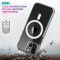 Miniatyrbild 4 av 6: iPhone 13 - Shockproof MagSafe Hybrid Crystal Skal
