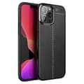 Miniatyrbild 1 av 6: iPhone 13 Pro Max - Litchi Textur Skal - Svart