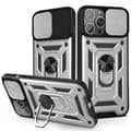 Miniatyrbild 1 av 6: iPhone 13 Pro Max - CamShield Armor Hybrid Ring Skal - Silver