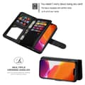 Miniatyrbild 2 av 6: iPhone 13 Pro Max - 9-Korts 2in1 Magnet Fodral / Skal - Svart