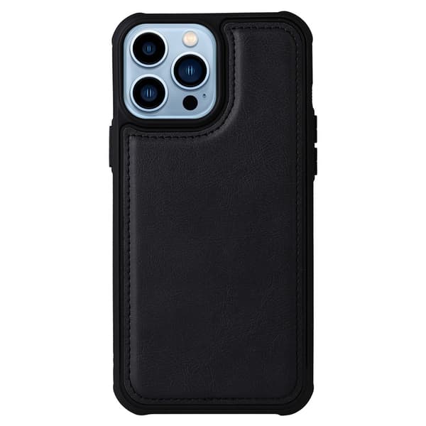 iPhone 13 Pro Fodral/Skal 2in1 Magnet Multifunktionellt Svart
