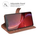 Miniatyrbild 2 av 6: iPhone 13 Pro Max - Solid Slim Läder Fodral - Brun