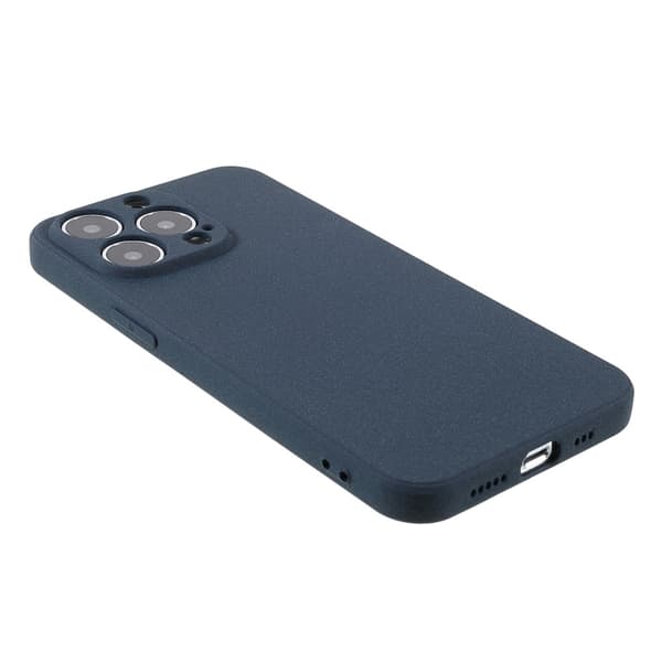 iPhone 13 Pro Max Skal Matt TPU Mörk Blå