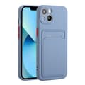 Miniatyrbild 1 av 6: iPhone 13 Skal Med Kortfack Blå