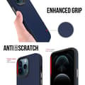 Miniatyrbild 6 av 6: iPhone 13 Pro Skal Hybrid Triangle Textur Blå