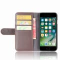 Miniatyrbild 5 av 6: iPhone 7/8/SE (2020/2022) - Premium Split Läder Fodral - Brun