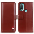 Miniatyrbild 1 av 6: Motorola Moto E20 / E40 Fodral Tri-Color Brun