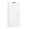 Miniatyrbild 5 av 5: Motorola Moto G100 - Litchi Läder Fodral - Vit