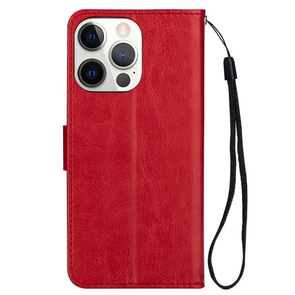 iPhone 13 Pro Max Fodral Crazy Horse Läder Brun
