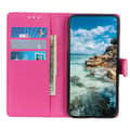 Miniatyrbild 4 av 6: Nokia G10 / G20 Fodral Litchi Läder Rosa