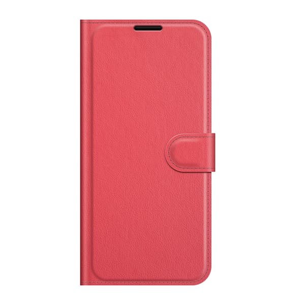 Nokia G10 / G20 Fodral Litchi Läder Röd