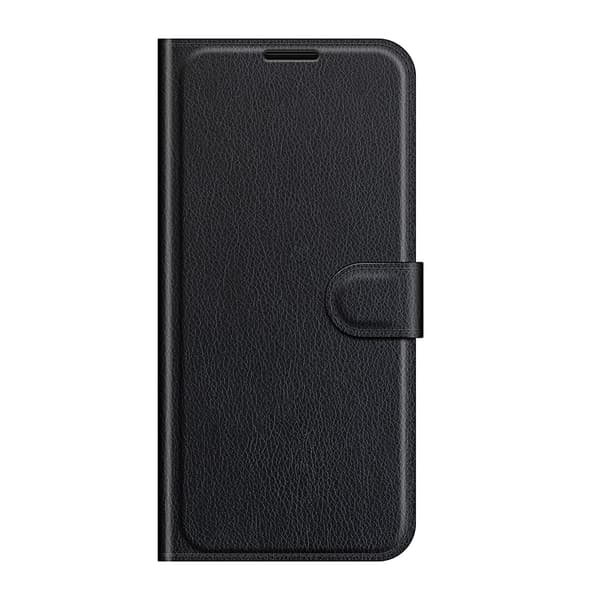Nokia G10 / G20 Fodral Litchi Läder Svart