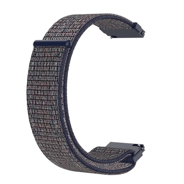 Nylon Armband Med Kardborreband Fäste - Blå (20 mm)