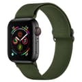 Miniatyrbild 4 av 5: Nylon Armband Justerbart Apple Watch 42/44/45/49 mm Grön