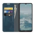 Miniatyrbild 4 av 6: Nokia G10 / G20 Fodral Skin Touch Läder Blå