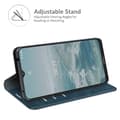 Miniatyrbild 5 av 6: Nokia G10 / G20 Fodral Skin Touch Läder Blå