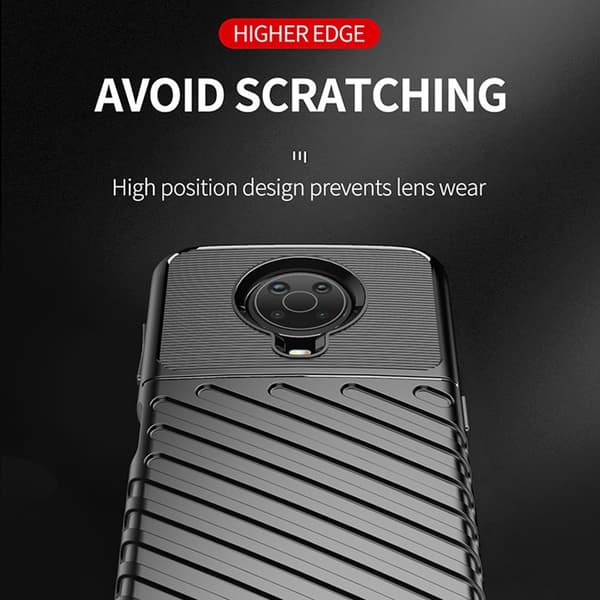 Nokia G10 / G20 Skal Twill Textur Svart