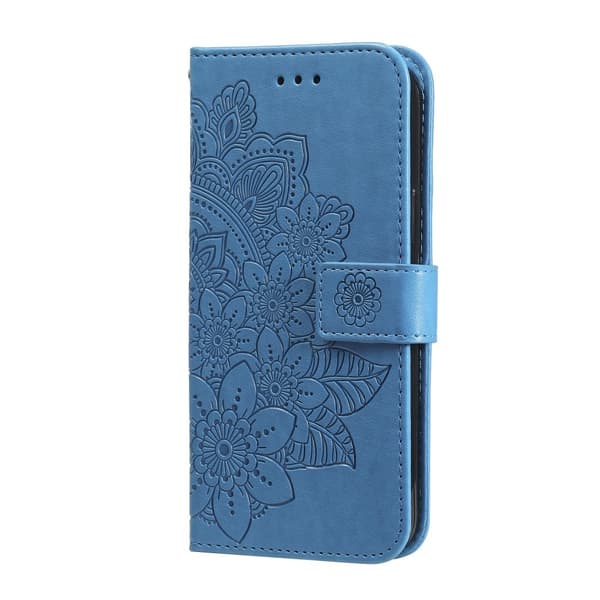 Nokia G10 / G20 Fodral Mandala Läder Blå