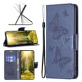 Miniatyrbild 1 av 6: Nokia G11 / G21 Fodral Tryck Butterfly Blå
