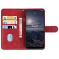 Miniatyrbild 3 av 5: Nokia G11 / G21 Fodral Läder Röd