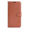 Miniatyrbild 2 av 6: OnePlus 10 Pro 5G Fodral Litchi Textur Brun