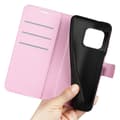 Miniatyrbild 4 av 6: OnePlus 10 Pro 5G Fodral Litchi Textur Ljus Rosa