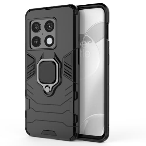 OnePlus 10 Pro 5G Skal Ring Hybrid Svart