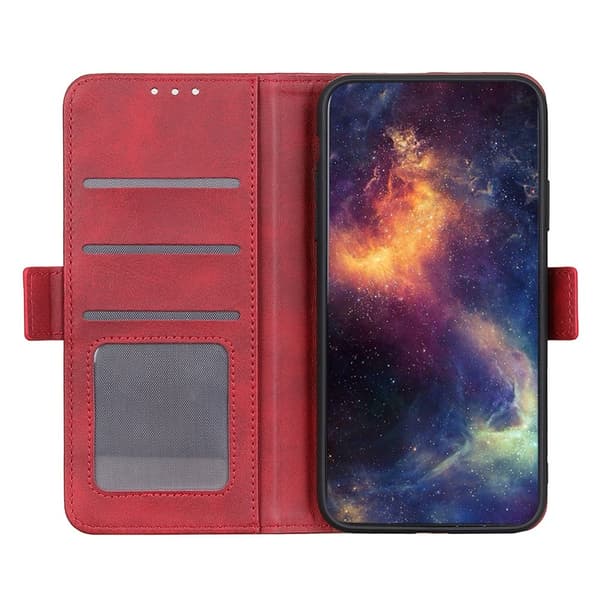 OnePlus Nord CE 5G - Fodral Med Magnetisk Stängning - Röd