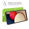 Miniatyrbild 5 av 6: Samsung Galaxy A03s Fodral Litchi Läder Grön