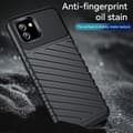 Miniatyrbild 5 av 6: Samsung Galaxy A03 Skal Twill Textur Svart