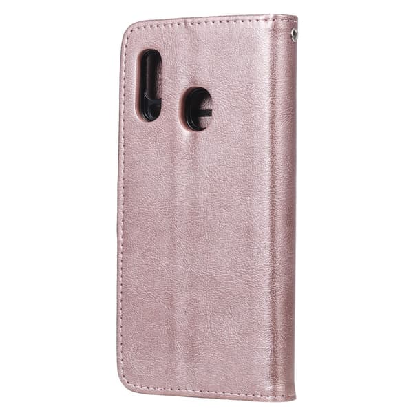 Samsung Galaxy A20e - 2in1 Magnet Skal / Plånboksfodral - Roséguld