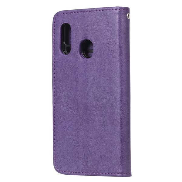 Samsung Galaxy A20e - 2in1 Magnet Skal / Plånboksfodral - Lila