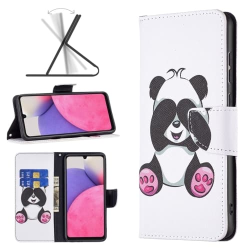 Samsung Galaxy A33 5G Fodral Med Tryck Baby Panda