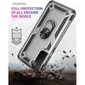 Miniatyrbild 5 av 6: Samsung Galaxy S21 FE Skal Shockproof Hybrid Ring Silver