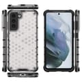 Miniatyrbild 2 av 6: Samsung Galaxy S21 FE Skal Armor Honeycomb Textur Vit