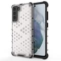 Miniatyrbild 1 av 6: Samsung Galaxy S21 FE Skal Armor Honeycomb Textur Vit