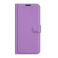 Miniatyrbild 2 av 6: Samsung Galaxy S22 Plus Fodral Litchi Textur Lila