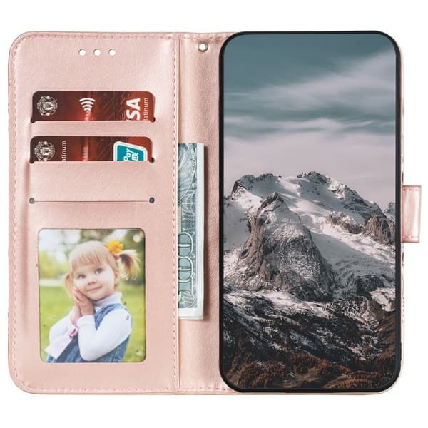 Samsung Galaxy S22 Plus Fodral Mandala Flower Roséguld