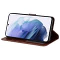 Miniatyrbild 5 av 6: Samsung Galaxy S22 Plus Fodral Solid Crazy Horse Brun