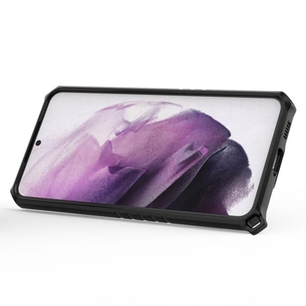 Samsung Galaxy S22 Plus Skal Hybrid Shockproof Ring Blå